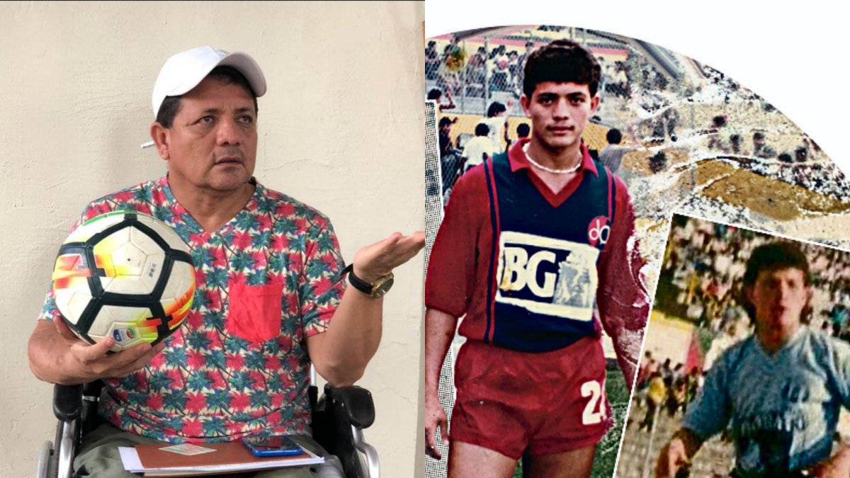 Iris Muñoz fue jugador de varios equipos, ahora es entrenador de segunda categoría.