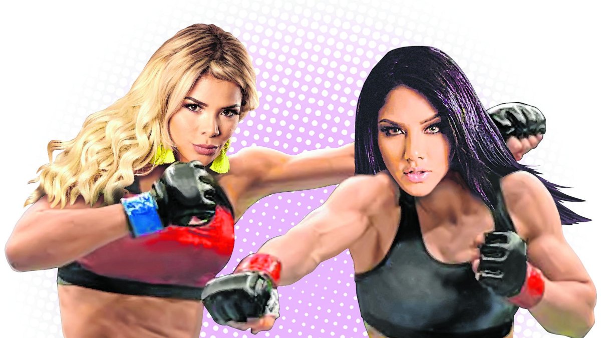 Verónica le lanzó un vaso de jugo a Mafer, quien perdió la cabeza y se abalanzó contra su contrincante. Todo esto pasó en el patio de comidas de un centro comercial de Guayaquil.