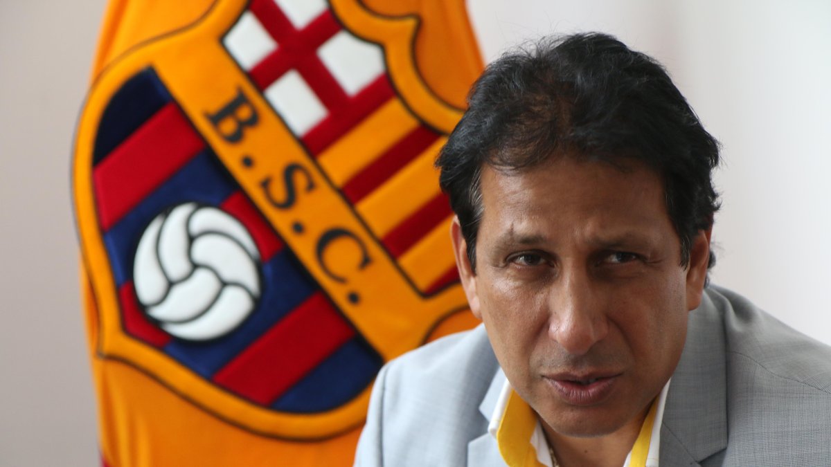 El expresidente de Barcelona, José Francisco Cevallos se refirió al caso de Sebastián Pérez.