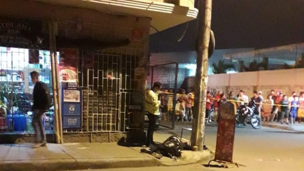 Erwin Stalin recibió siete tiros en la espalda. Era oriundo del cantón Balzar.