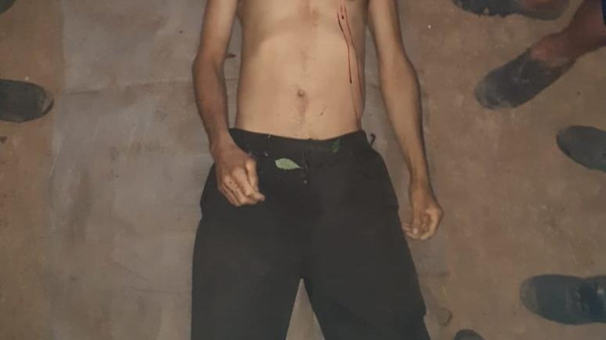 Una de las víctimas fue llevada al Centro Forense de la ciudad de Manta.