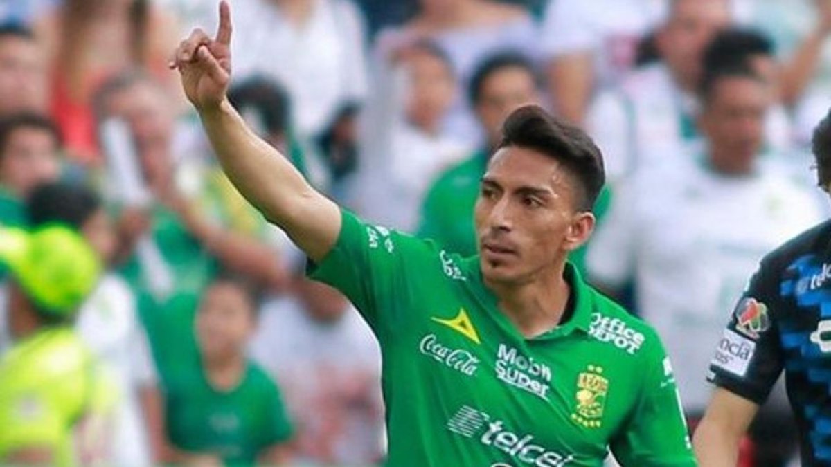 Ángel Mena, jugador del León, milita en la liga mexicana desde la temporada 2017, que llegó al Cruz Azul.