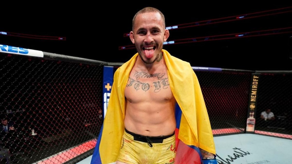 Chito Vera listo para dar un show en la UFC.