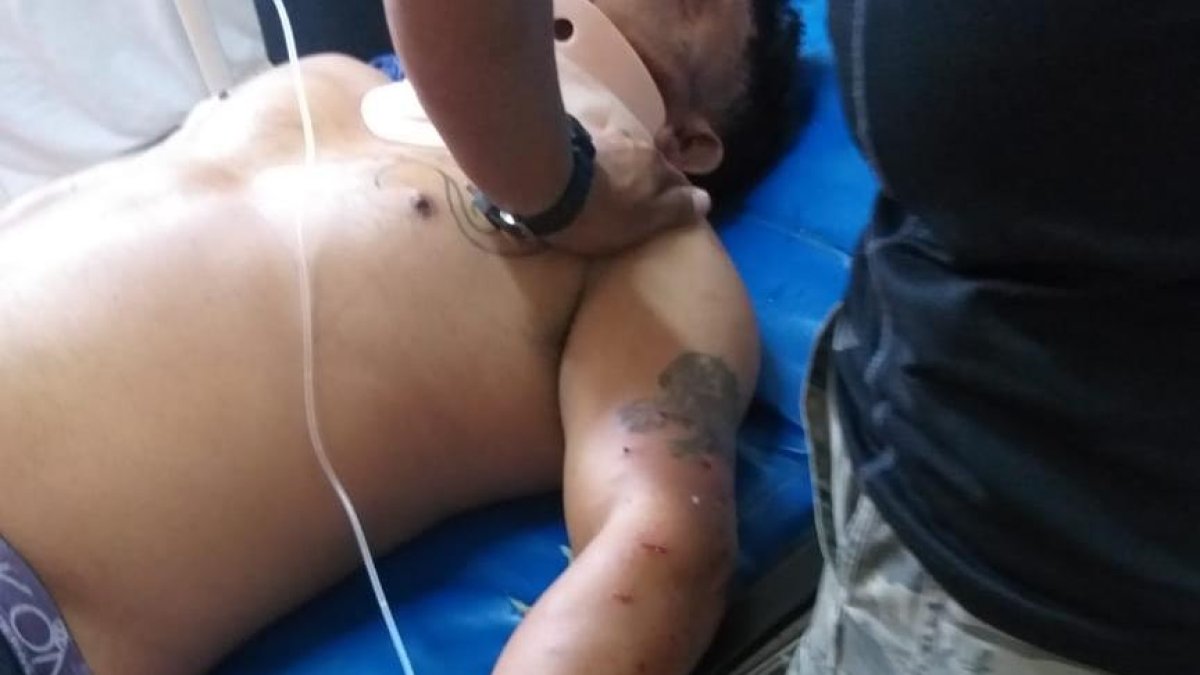 Claudio Felipe Vilela recibió siete cartuchazos en plena faena.