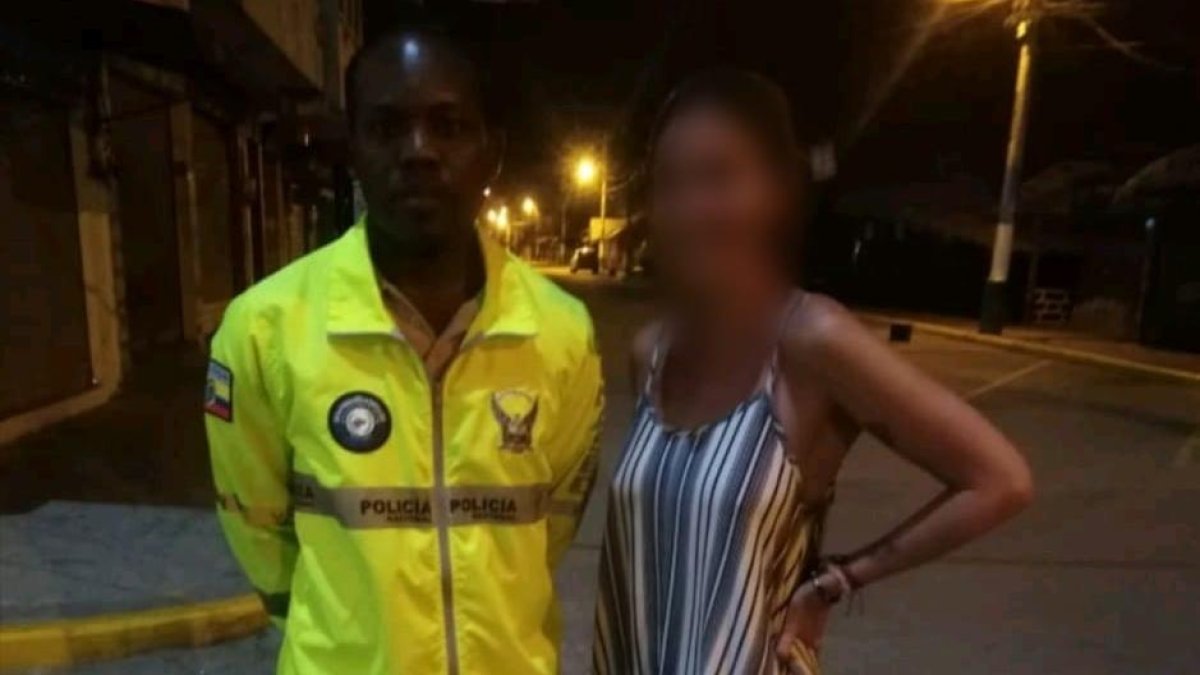 La exreina de belleza fue localizada en Esmeraldas.