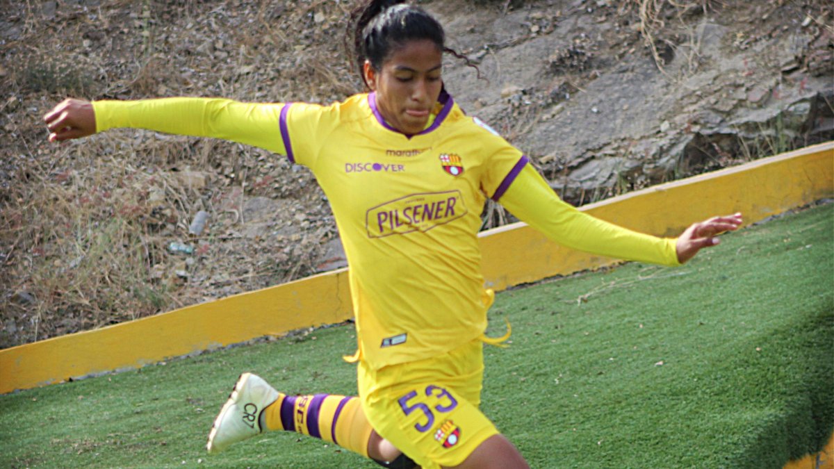 Dayanna Zúñiga jugadora del Barcelona.