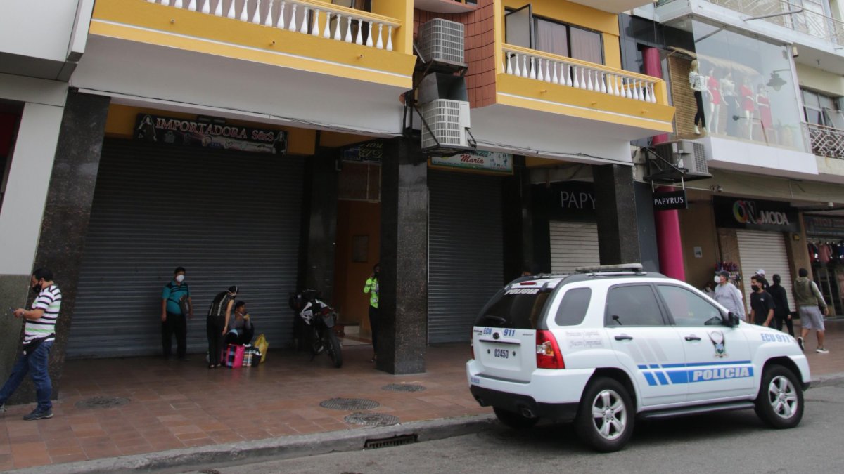 En este hostal del centro porteño fue atacada la manabita Gardenia Bejarano Moreira. 