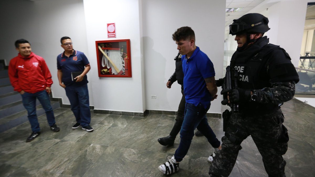 El extranjero fue interceptado en la avenida 10 de Agosto, poco después del crimen.