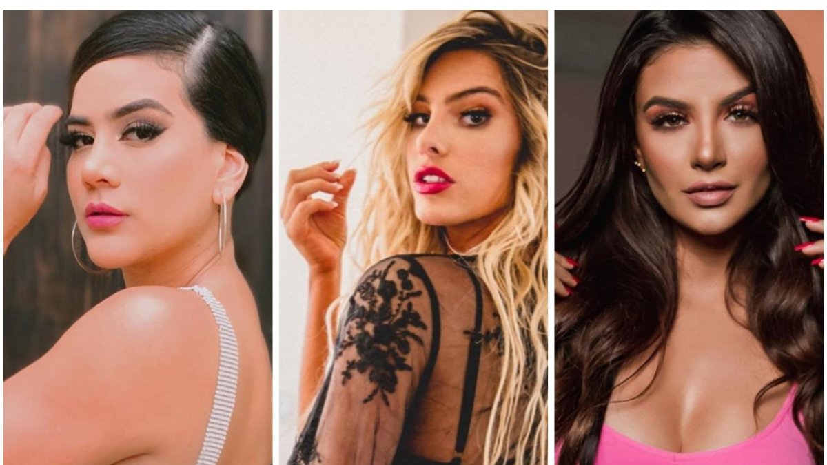 Las guapas Michela Pincay, Lele Pons y Dayanara.