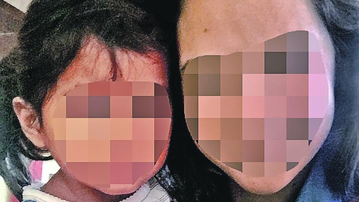 La niña estaba bajo los cuidados de trabajadores de Casa de Fe.