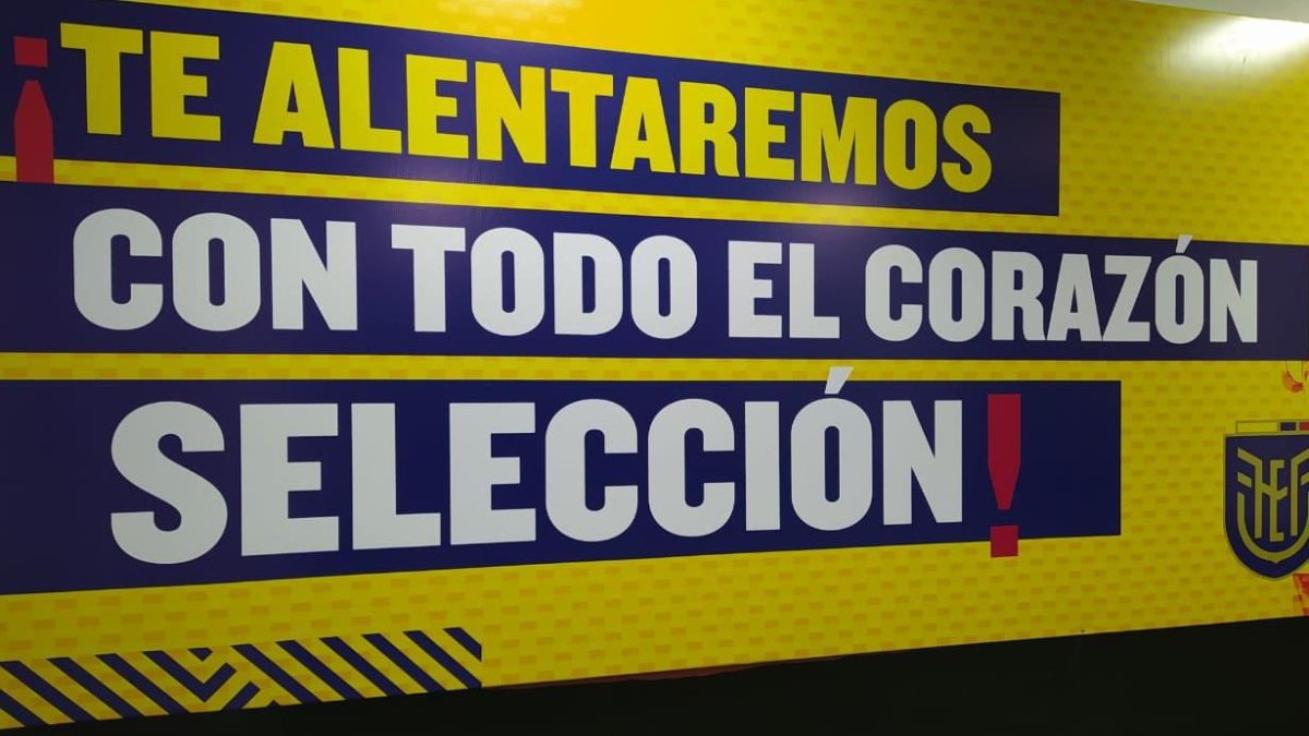 Vamos Ecuador, vamos con todo.