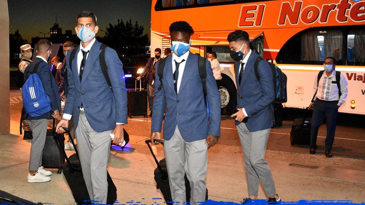 Emelec en suelo argentino para el partido ante Unión.