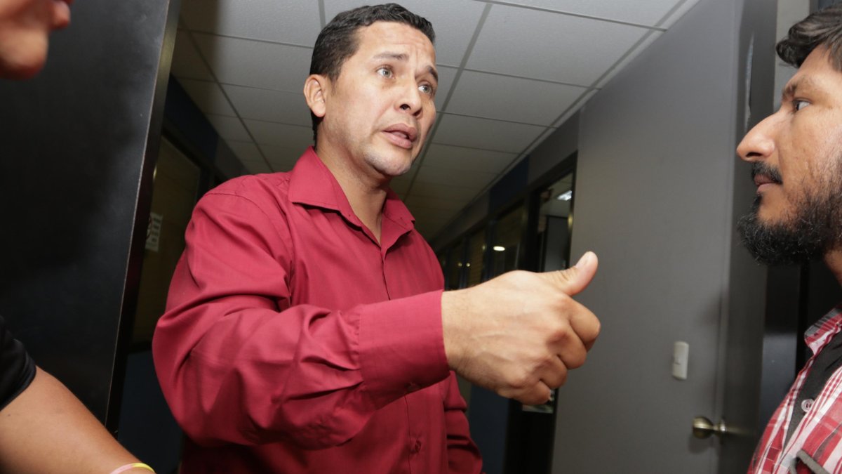 Luis Muentes es el presidente de la Asociación de Árbitros.