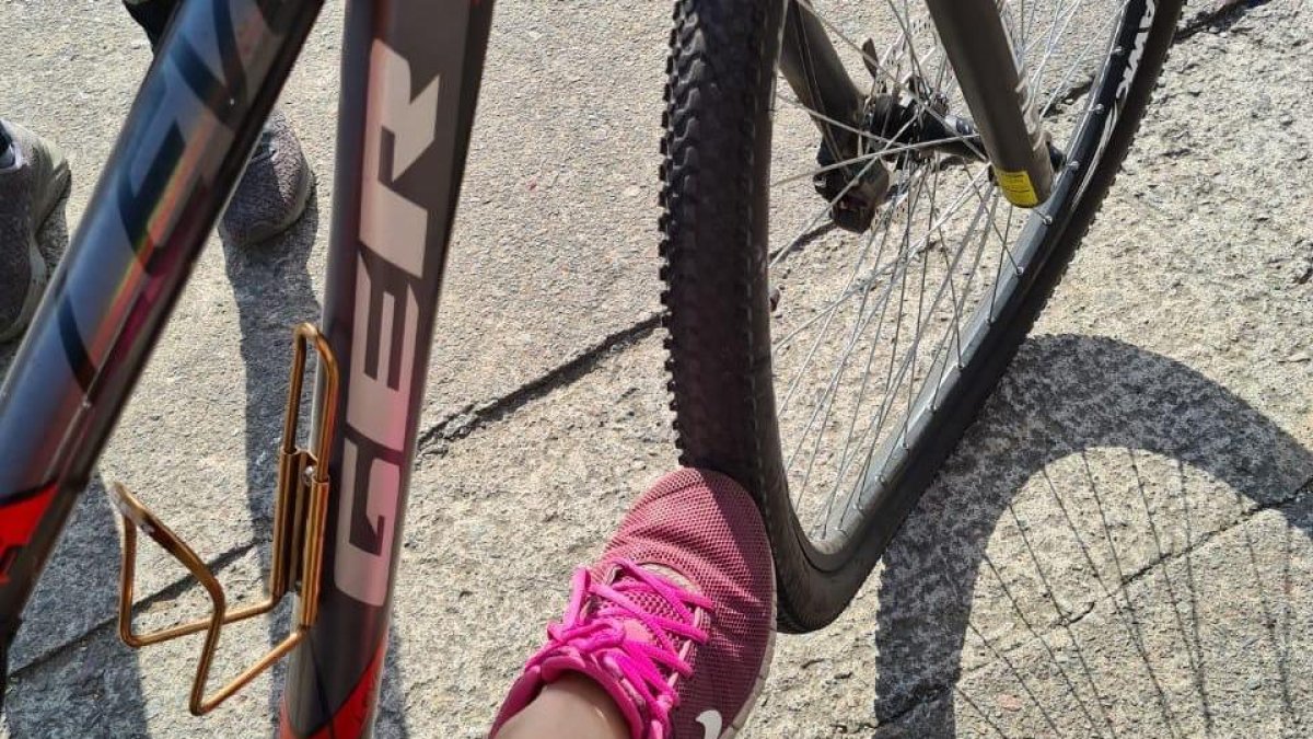 La joven fue aplastada contra un muro por un autobús.