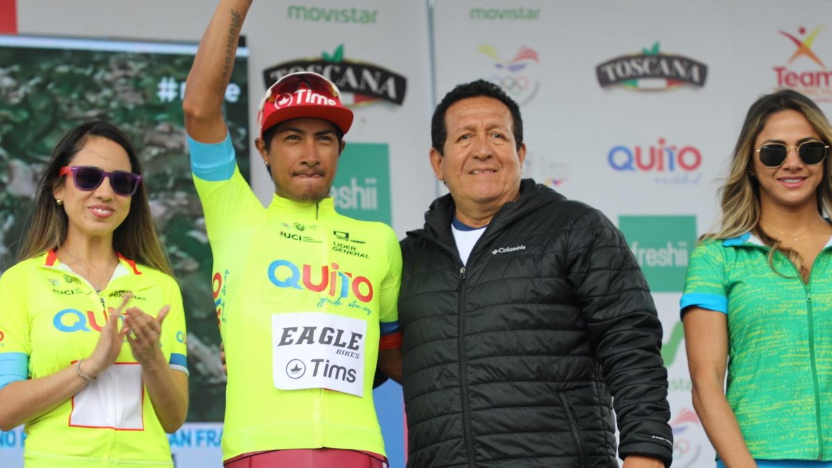 Jorge Montenegro es el campeón vigente de la Vuelta al Ecuador. El líder del Movistar Team Ecuador apunta al doblete.