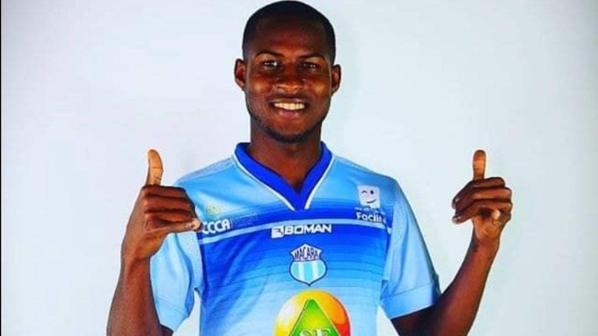Leonel Quiñonez, jugador del Macará y nominado al premio Puskás.