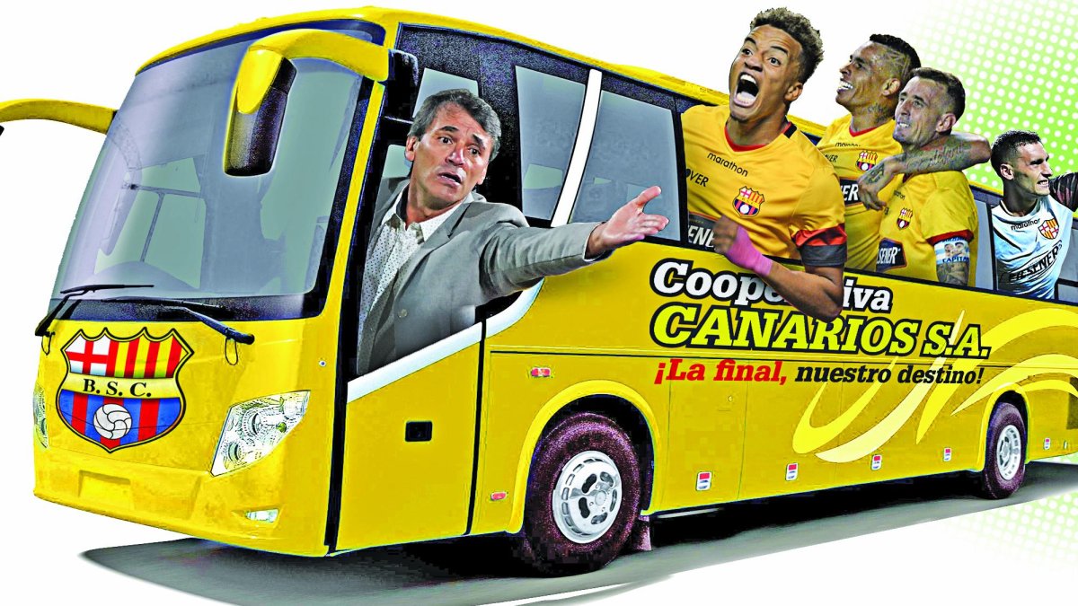 El Bus de Fabián Bustos que tiene ilusionado a la hinchada amarilla.