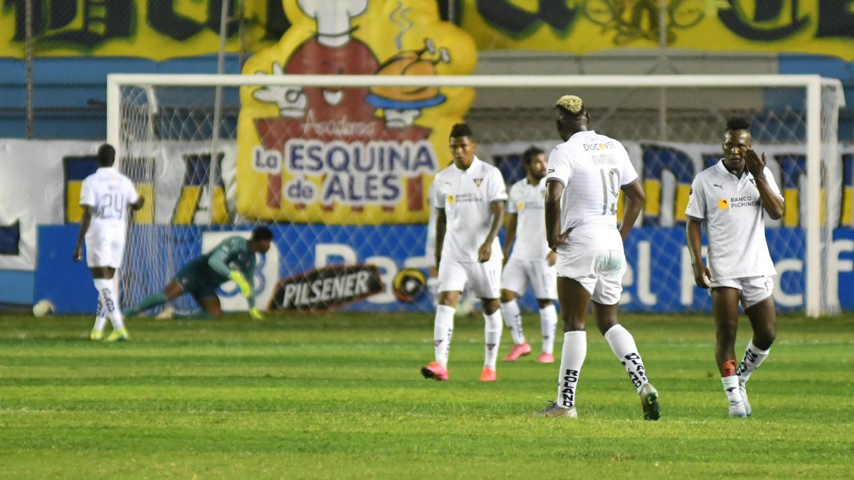Decepción. Liga de Quito se quedó sin chances de ganar la segunda etapa de LigaPro.
