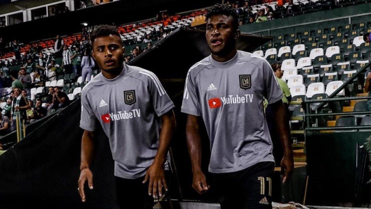 Diego Palacios y José Cifuentes son titulares en Los Ángeles Fútbol Club.