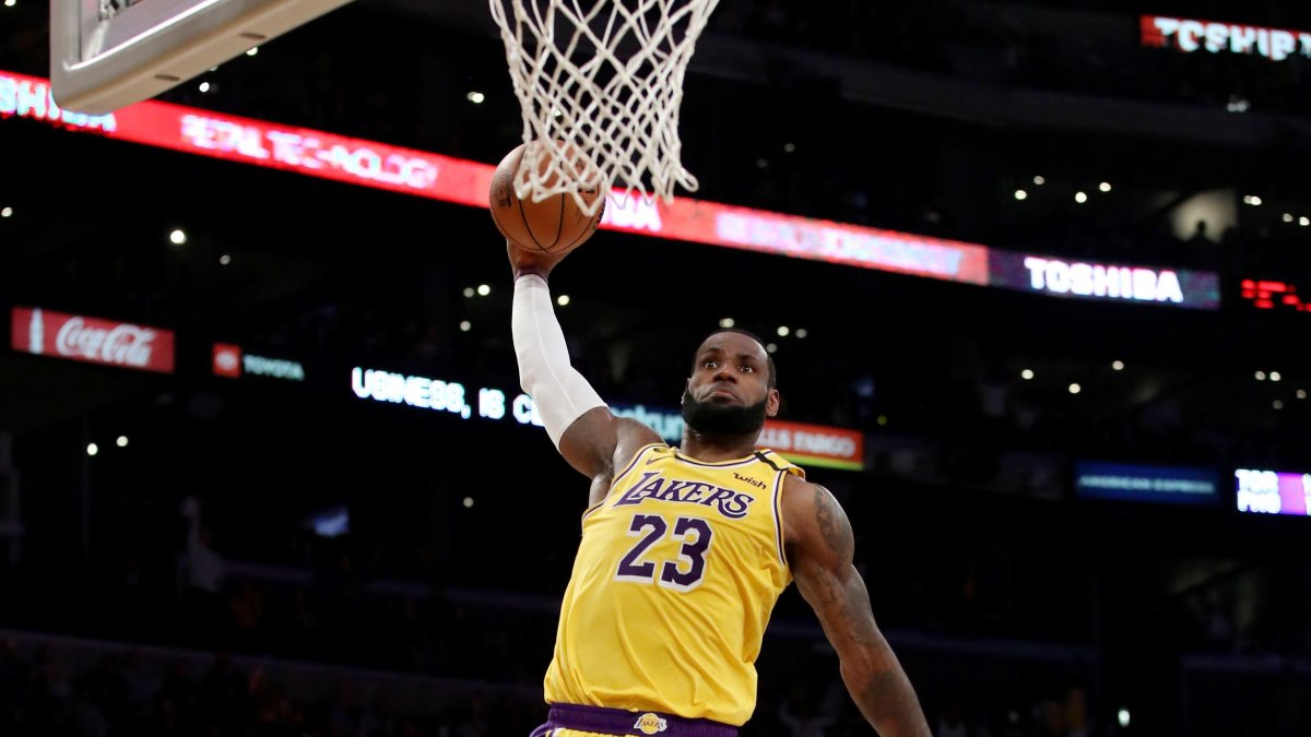 LeBron James, figura indiscutible de Los Angeles Lakers sigue marcando la historia.