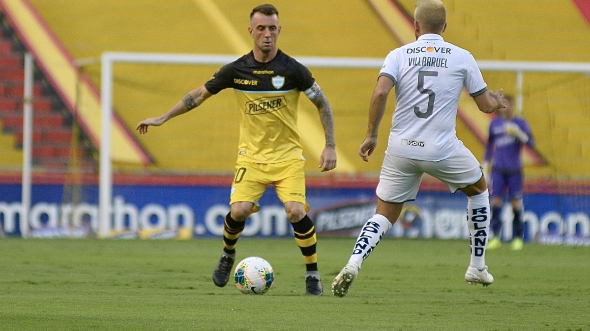 Barcelona y Liga de Quito definirán en el estadio Rodrigo Paz al campeón de la LigaPro. En la primera final, en Guayaquil, igualaron a un gol.