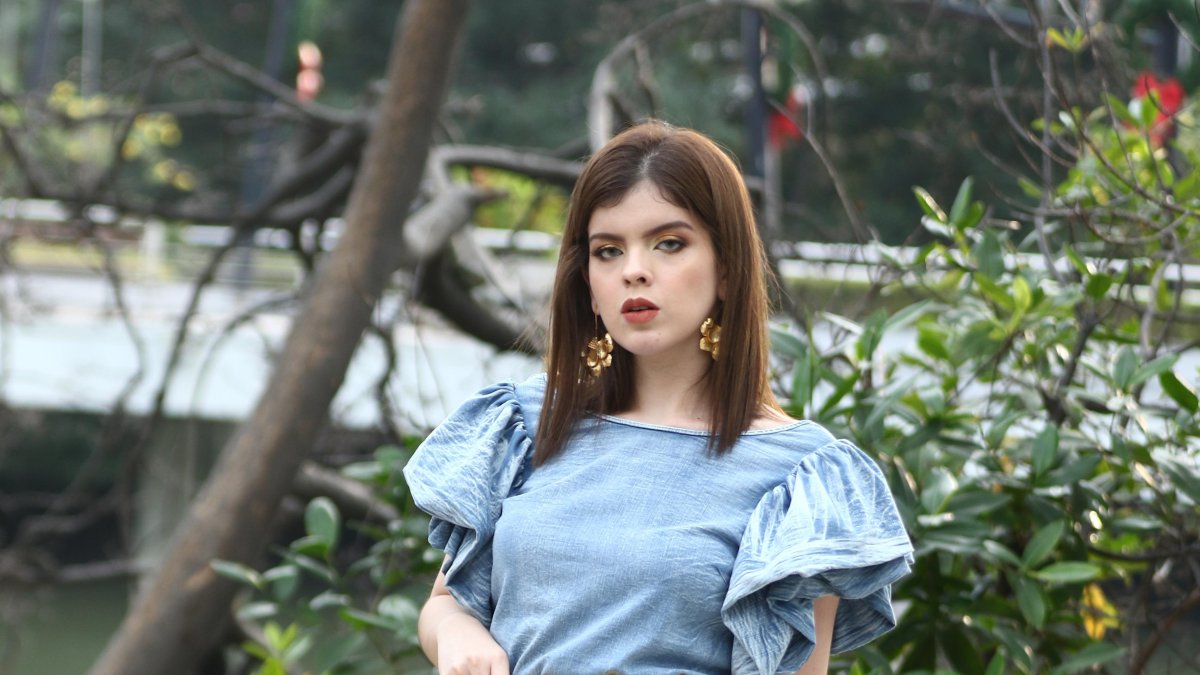 Volumen y texturas.  Perfectos para una mujer poco tradicional.