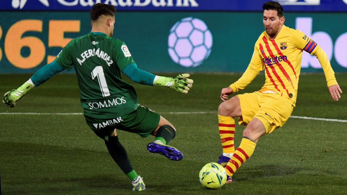 El argentino Lionel Messi no figura en el once ideal de 2020 elaborado por L'Équipe.