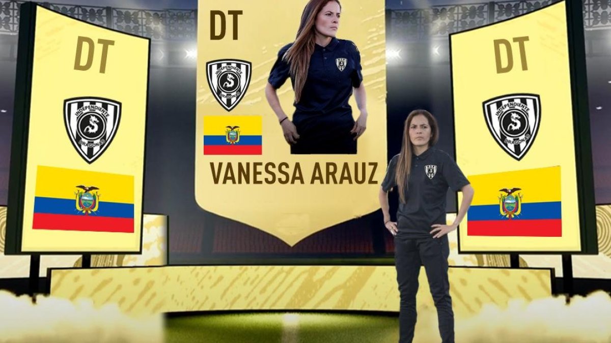 Vanessa Arauz, nueva entrenadora de Dragonas de Independiente del Valle.