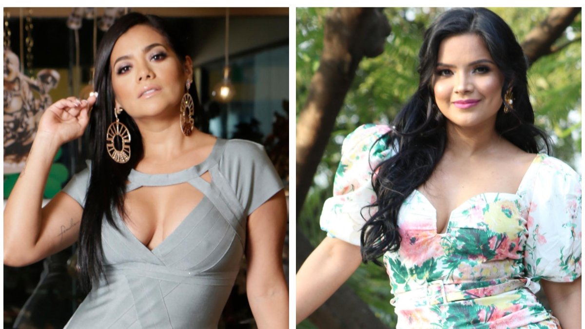 Dora West y Evelyn Calderón forman parte del programa En Contacto de Ecuavisa.