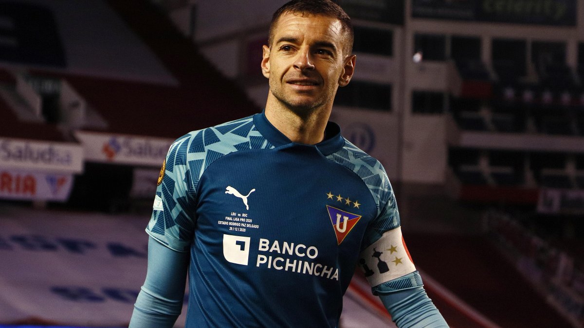 Adrián Gabbarini fue titular en 29 de los 32 juegos de los albos en la LigaPro de 2020.