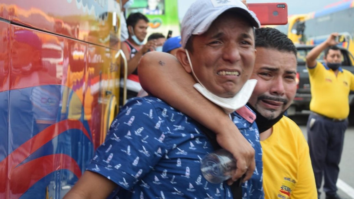 En Quevedo muchos transportistas se lamentaron por la partida del dirigente.