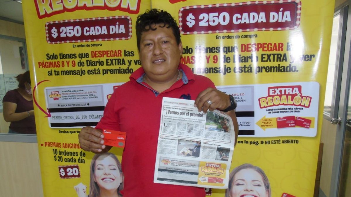 Fernando, un profesional del volante que fue premiado por leer a diario la EXTRA.