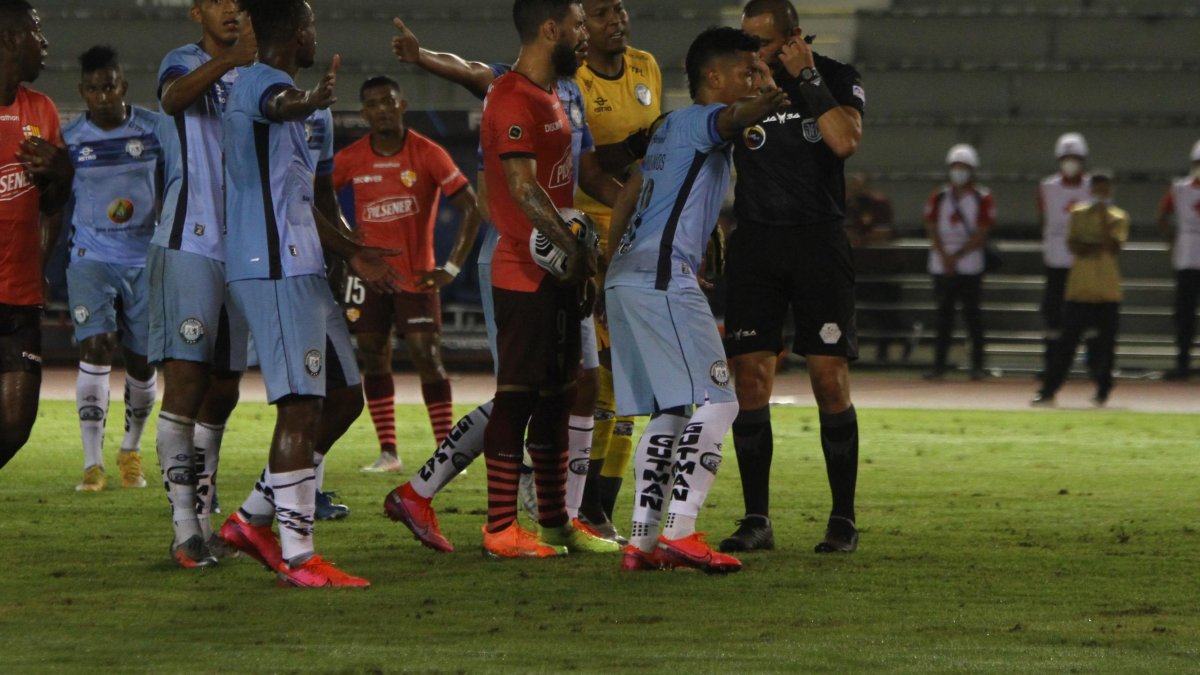 Tranquilos amarillos, sí fue gol de Mastriani.