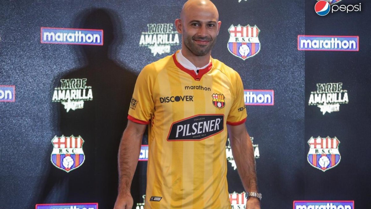 El argentino Javier Mascherano es el invitado que tiene Barcelona, para su Noche Amarilla.