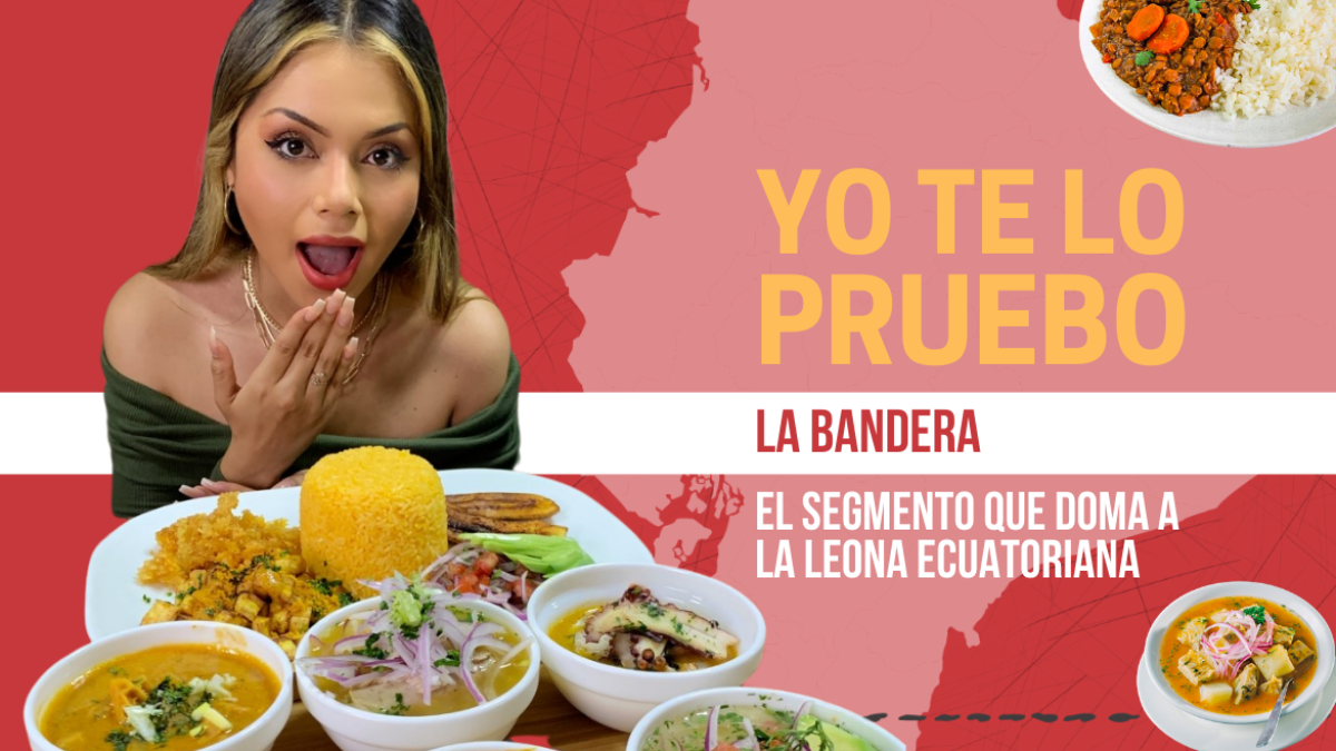 La preparación de la bandera varía en cada local guayaquileño.