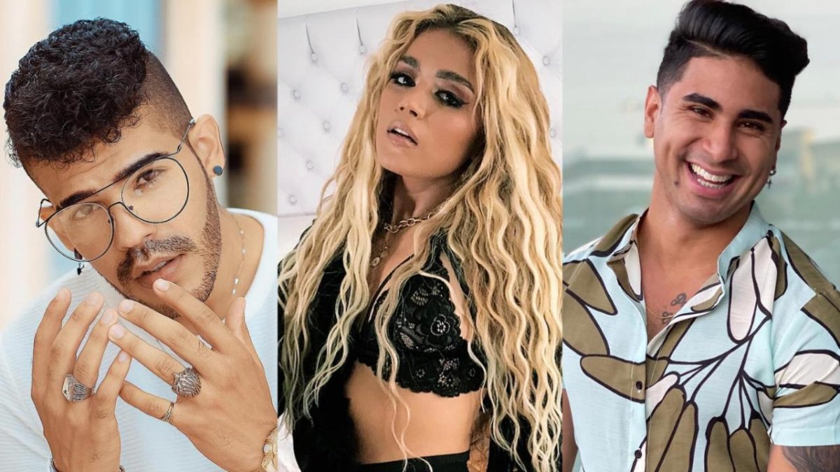 Carlos Lira, Andreína Bravo y Fenando 