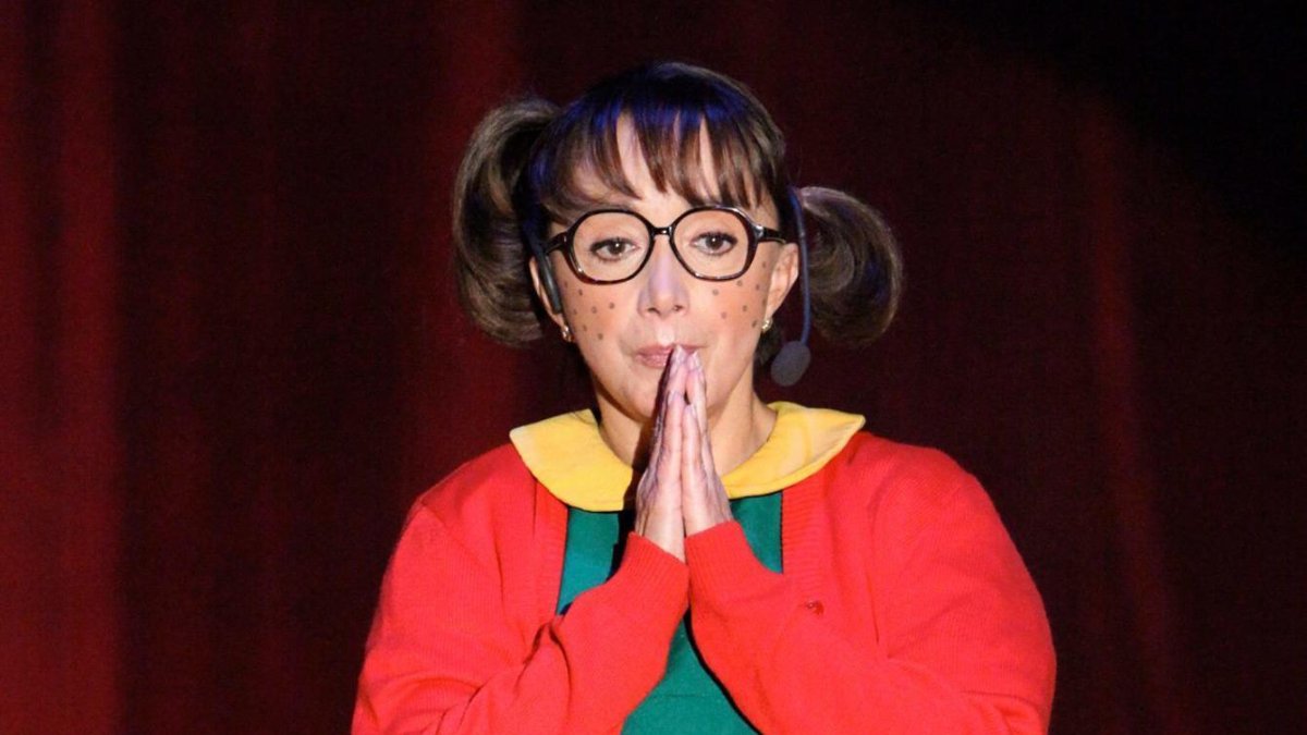 María Antonieta de la Nieves en su papel de la Chilindrina.