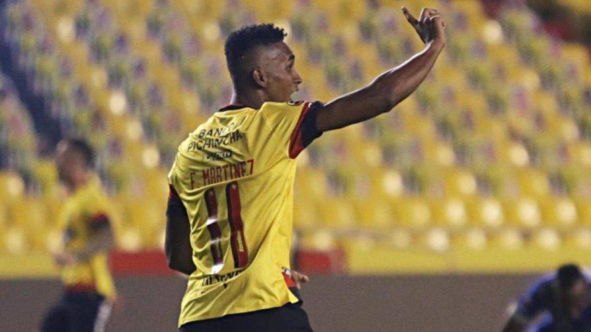 Fidel Martínez, es el goleador de la Copa Libertadores 2020 y ganador del mejor gol del torneo.