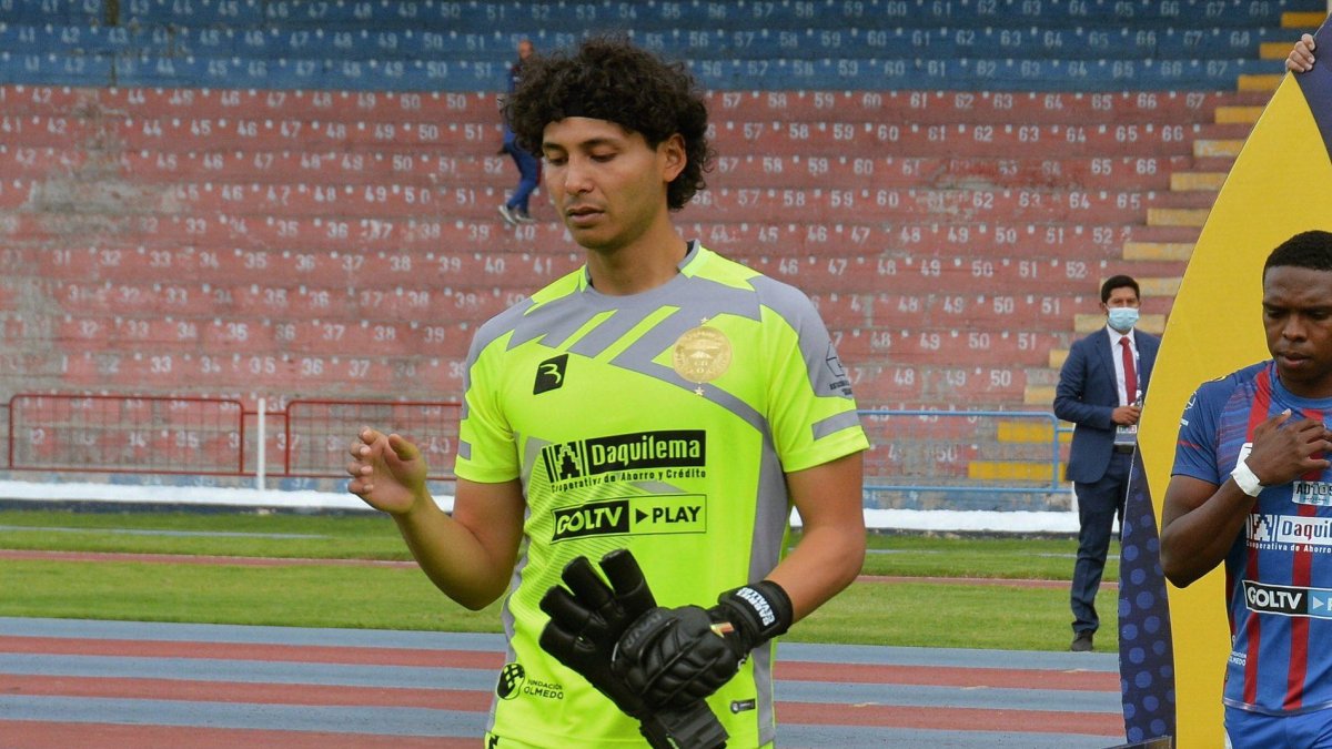 José Gabriel Cevallos, del Olmedo en el 11 ideal de la segunda fecha de LigaPro.