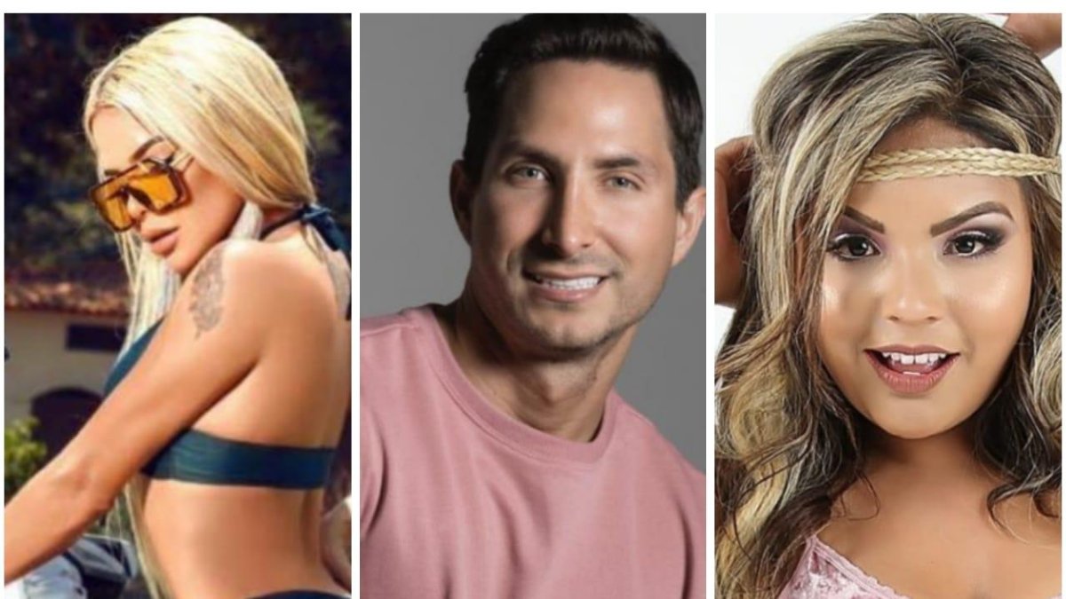 Mafer Vargas, Eduardo Andrade y Katherine Cevallos.