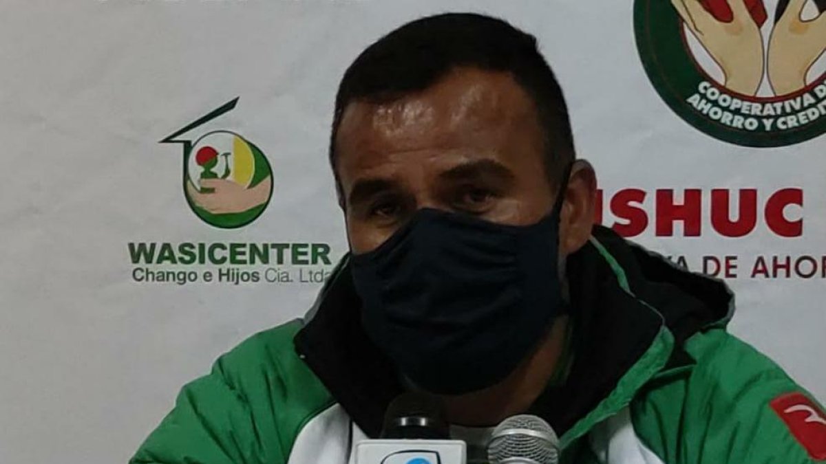 Geovanny Cumbicus, DT de Mushuc Runa,