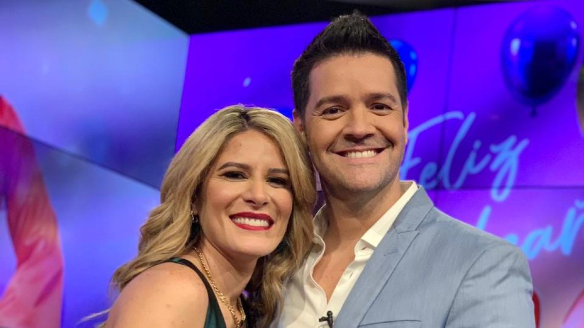 Gaby y Carlos Luis Andrade cumplirán 14 años de casados en noviembre.