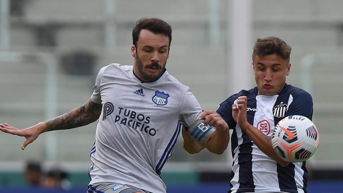 Sebastián Rodríguez, el motor del Emelec.