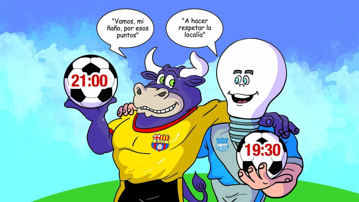 Como hermanos de barrio, Barcelona y Emelec a buscar los puntos en sus estadios.