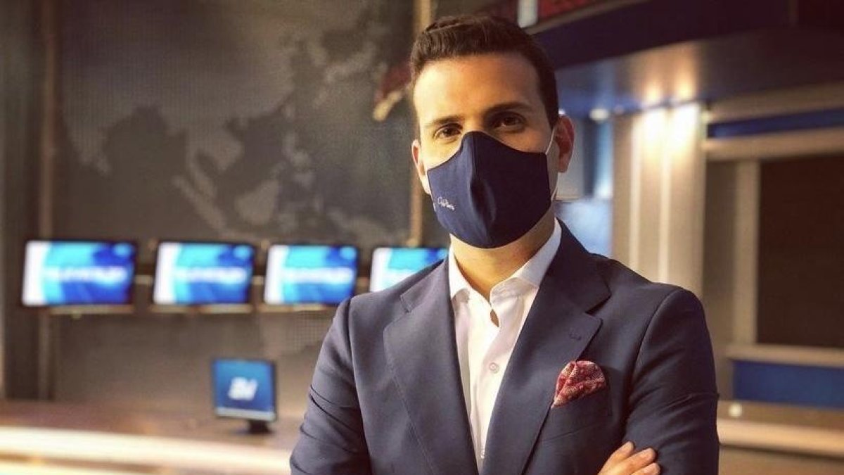 El presentador de noticias agradeció el cariño y apoyo de sus seguidores y amigos.