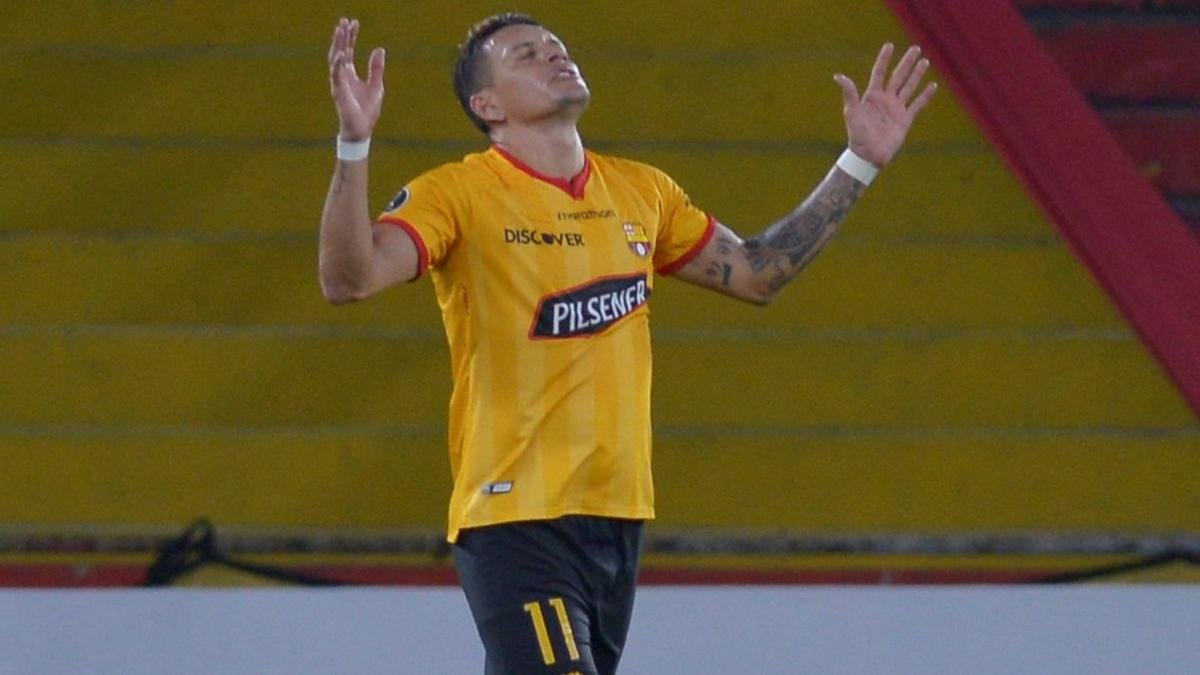 Carlos Garcés, tres goles claves en tres victorias seguidas en Copa Libertadores.