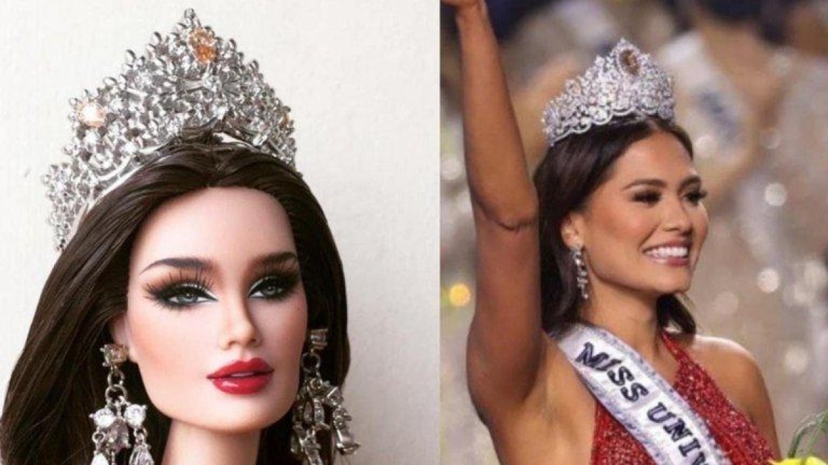 La reina de belleza mexicana se mostró sorprendida en redes sociales, al saber que habían creado una muñeca de ella.