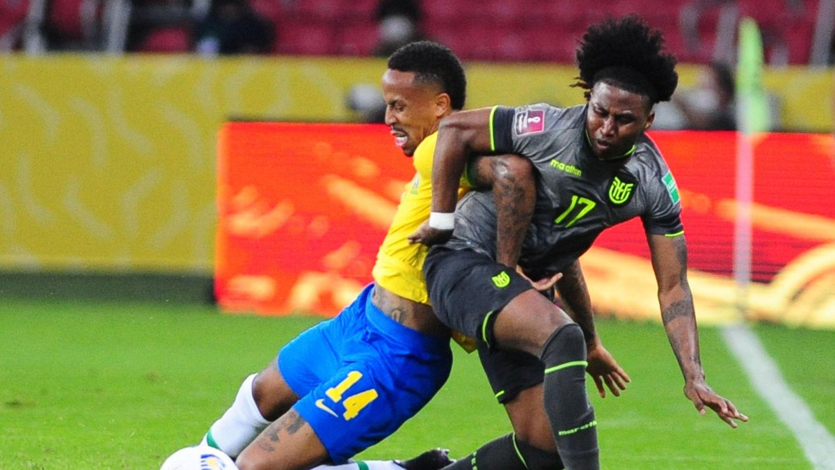 Ángelo Preciado (17) es el lateral derecho de la selección de Ecuador.