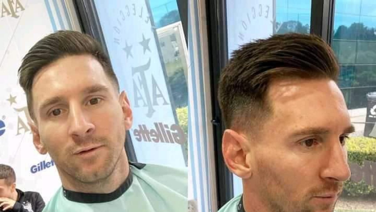 Lionel Messi quiso verse pintero ante Ecuador.