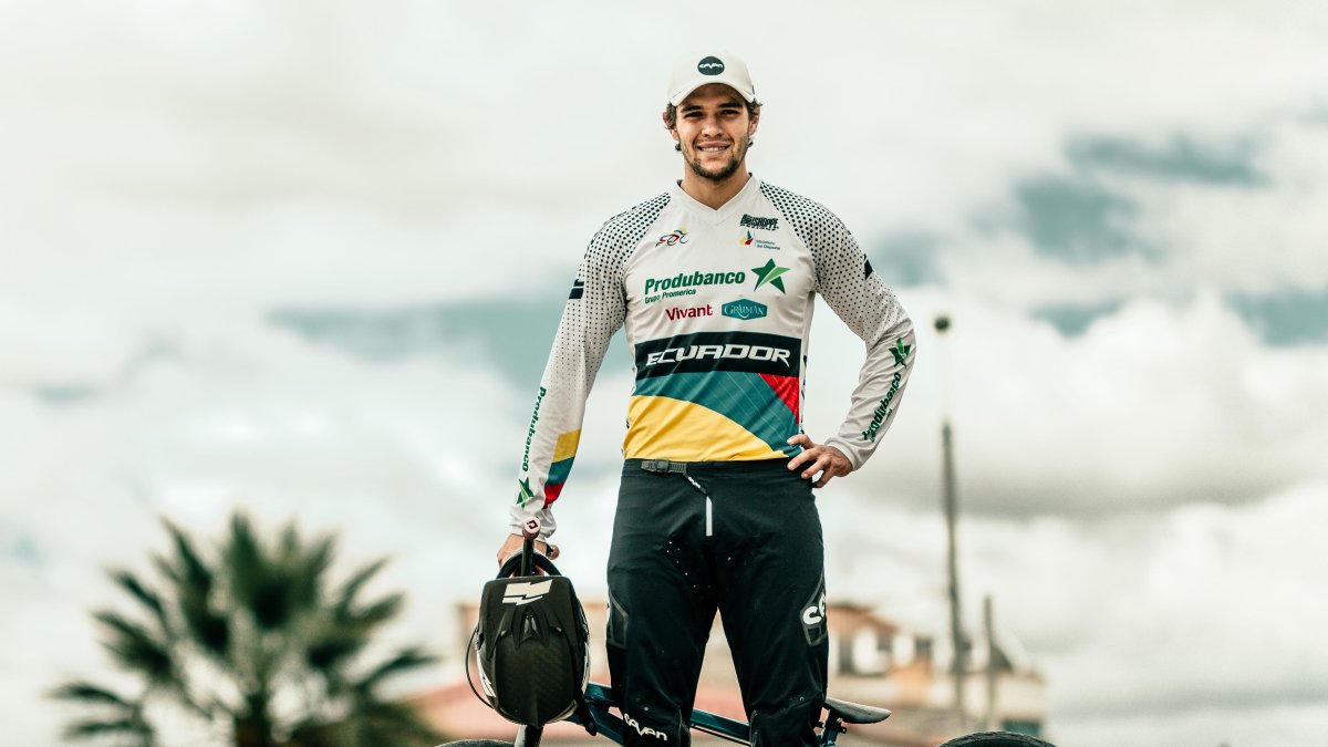 “Un diploma olímpico es una alegría indescriptible. La sensación más linda en una final BMX es entregarme totalmente a Dios”, dijo el ciclista de BMX.